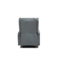 Chaise paresseuse en cuir souple confortable et relaxante pour maison moderne canapé fonctionnel avec accoudoirs réglables pour les loisirs et les loisirs
