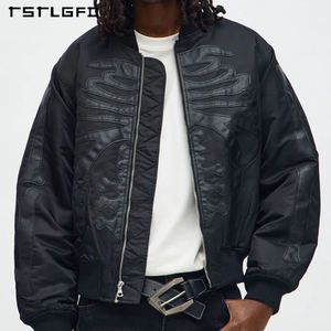 เสื้อแจ็คเก็ตผู้ชายทรงโอเวอร์ไซส์ลายพิมพ์หัวกะโหลก สไตล์เรโทร Y2K คุณภาพสูง กันลม กันน้ำ ผลิตตามสั่งจากโรงงาน - Product Image 4