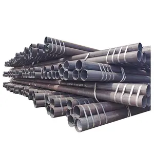 ASTM A53 Gr. B ERW annexe 40 tuyau en acier au carbone utilisé pour le pipeline de pétrole et de gaz
