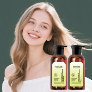 YOGI CARE Soft Shampooing à l'huile de macadamia Shampooing hydratant pour cheveux bio - Product Image 1