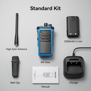 วิทยุสื่อสารแบบกันระเบิด KENEARD KE-350EX กำลังส่ง 5 วัตต์ ระบบอนาล็อก 2500mAh 400-470MHz ปรับความถี่ได้ด้วยปุ่มเดียว ได้รับการรับรองจาก <span class=keywords><strong>CNEX</strong></span> - Product Image 4