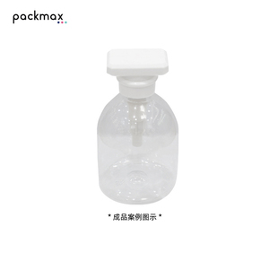 Block-shaped head, built-in threaded switch, 28-tooth PP lotion pump head for conditioner, shampoo & shower gel - Product Image 5