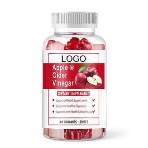 Gomitas de Suplementos Herbales, Gomitas de Vinagre de Sidra de Manzana, Procesamiento OEM Personalizado - Product Image 1