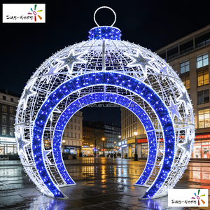 Luz LED en forma de bola, luces LED redondas para bodas, bola de luz LED personalizada, adornos navideños - Product Image 5