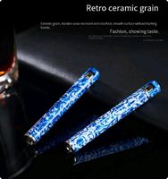 Mini briquet rond à flamme nue en métal, simple et créatif, briquet pour femme, petit corps, grande puissance, accessoires pour fumeurs