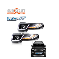 WOFIT Auto-Teile Plug&Play Auto-Zubehör LED Modifizierte Scheinwerfer für FJ Land Cruiser Passend für 2007-2017