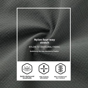 Camicia Tattica Casual da Uomo, Asciugatura Rapida, Manica Lunga, per Escursionismo Estivo, Traspirante ed Elastica - Product Image 2