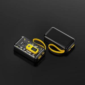 Banque d'alimentation mini à prix d'usine, capacité 10000 mAh, affichage numérique, 22,5 W PD, câbles intégrés - Product Image 6