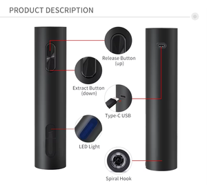 Ouvre-bouteille de vin manuel en plastique écologique de haute qualité, <span class=keywords><strong>tire</strong></span>-<span class=keywords><strong>bouchon</strong></span> rapide pour restaurant et fête - Product Image 4