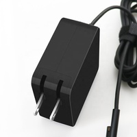 Adaptateur d'alimentation CC 12V 2,58A 36W avec prise US/UK/EU, protection OTP pour ordinateur portable Microsoft Surface Pro 3/4/5/6, certifié CE/FCC 1