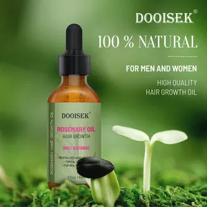 Hot Selling Rosmarin Haarwuchs öl Nachwachsen Behandlungen Serum Ätherisches Öl für schwarze Frauen Private Label Fast Hair Produkt