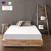 Kasur Busa Memori Gel Ukuran Single, King, Queen, Kualitas Ekspor Grosir untuk Hotel, Kasur Tidur Terkompresi, Pesan Online