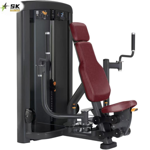 Máquina de Ejercicios para Pectorales SK Seated <span class=keywords><strong>Pec</strong></span> Deck Butterfly, Equipo de Gimnasio Comercial con Selector para Fortalecimiento y Desarrollo Muscular del Pecho - Product Image 1