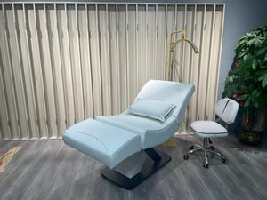 Luxury S-Shaped Ergonomic Facial Lash Bed Electric Spa Massage Table with <b>Pillow</b> for Beauty Salon Clinic - Product Image 5