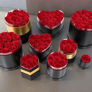 ผู้ผลิตจีน MCFloral ดอกไม้ที่เก็บรักษาไว้รุ่นใหม่ OEM ODM ของขวัญดอกกุหลาบนิรันดร์ดอกกุหลาบนิรันดร์ขายส่ง