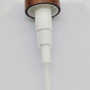 Pompe à lotion en bambou <span class=keywords><strong>exquise</strong></span> de 24mm de diamètre 24/410 couvercles à vis de bouchon de bouteille en plastique fermetures de bouteille - Product Image 6