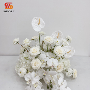 Bouquet de fleurs artificielles élégant et lisse pour événements de mariage, allées, scènes, décorations de sol - Product Image 5