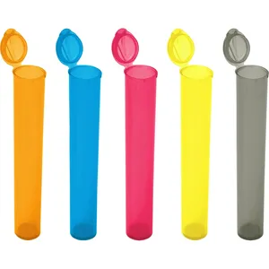 Tubo di plastica per bambini 78mm 109mm 98mm 116 mm tubo superiore in plastica colorata per Pre rotoli