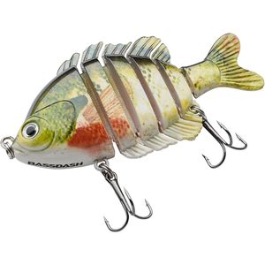 Premium Hard Topwater Bass attira esche da nuoto Multi snodate Panfish Bluegill per la pesca a manovella d'acqua salata - Product Image 5