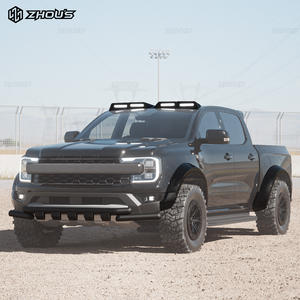 Accessoires d'extérieur de voiture Extension d'aile tout-terrain Arches de roue noires pour ford Ranger raptor Ailes larges - Product Image 4