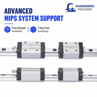 Guide linéaire GS FGHW15CC 1000mm 1:1, remplacement Hiwin, en acier, pour moteur PLC et boîte de vitesses, pour automatisation CNC, Guangdong