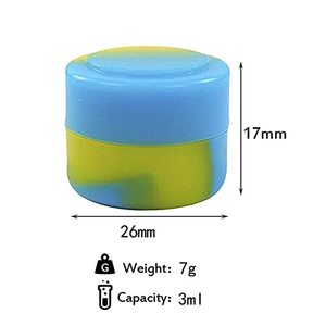Không dính Silicone sáp container 5ml 9ml không dính sáp dầu đa sử dụng lưu trữ lọ Silicone container dầu container - Product Image 5