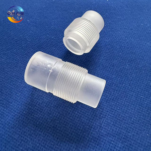 Frosted không thường xuyên thạch anh Threaded Nut cho phòng thí nghiệm quang điện SiO2 thành phần hó<span class=keywords><strong>a</strong></span> học - Product Image 5