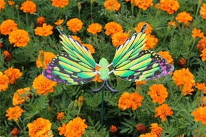Decorazioni da Giardino a Forma di Farfalla in Plastica Ecologica, Resistenti alle Intemperie e ai Raggi UV, Ornamenti Realistici in Materiale PE per Balconi e Cortili - Product Image 4