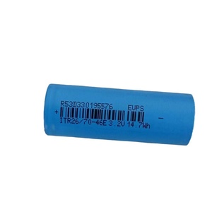 Cellules cylindriques Lifepo4 3,2 V, marque Evps, 26700, 4000 mAh, 4600 mAh, <span class=keywords><strong>batterie</strong></span> Lifepo4 3,2 V pour le stockage d'énergie solaire, alimentation <span class=keywords><strong>de</strong></span> <span class=keywords><strong>secours</strong></span> - Product Image 1