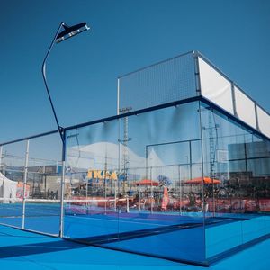 Pista de Pádel Super Panorámica Estándar Europea, Sistema Profesional para Exteriores con Servicio de Instalación - Product Image 1