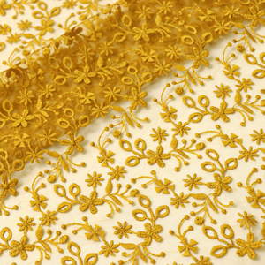 New Trend High Quality Embroidered <strong>Lace</strong> <strong>Fabric</strong> <strong>Wholesale</strong> <strong>Soft</strong> Net French <strong>Lace</strong> <strong>Fabric</strong> for Women's Clothing - Product Image 2