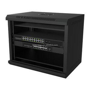 9U Wall-mounted Fiber Optic <b>Network</b> <b>Cabinet</b> for Data Center Server Rack Management - Product Image 5