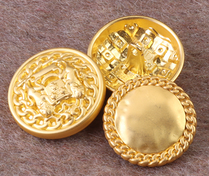 Tiếng Anh phong cách kim loại vàng nút Blazer nút kim loại tùy chỉnh mạ Shank Vòng Shank may áo nút - Product Image 4