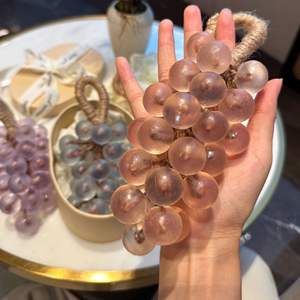 Stokta/fabrika doğrudan/OEM el yapımı gliserin kristal üzüm kalıp sabun katı hindistan cevizi ve zeytinyağı nemlendirici cilt bakımı sabun Savon - Product Image 1