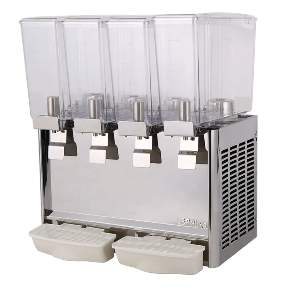 Buffet Cold Drink Machine Juicer Dispenser Cooler 16L Juice Container Commercial Hotel Iced Beverage Dispensers