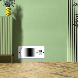 Ventilador de registro de 4'' con amortiguador y termostato, control de 10 velocidades para calefacción y refrigeración, ventilación de aire acondicionado - Product Image 6