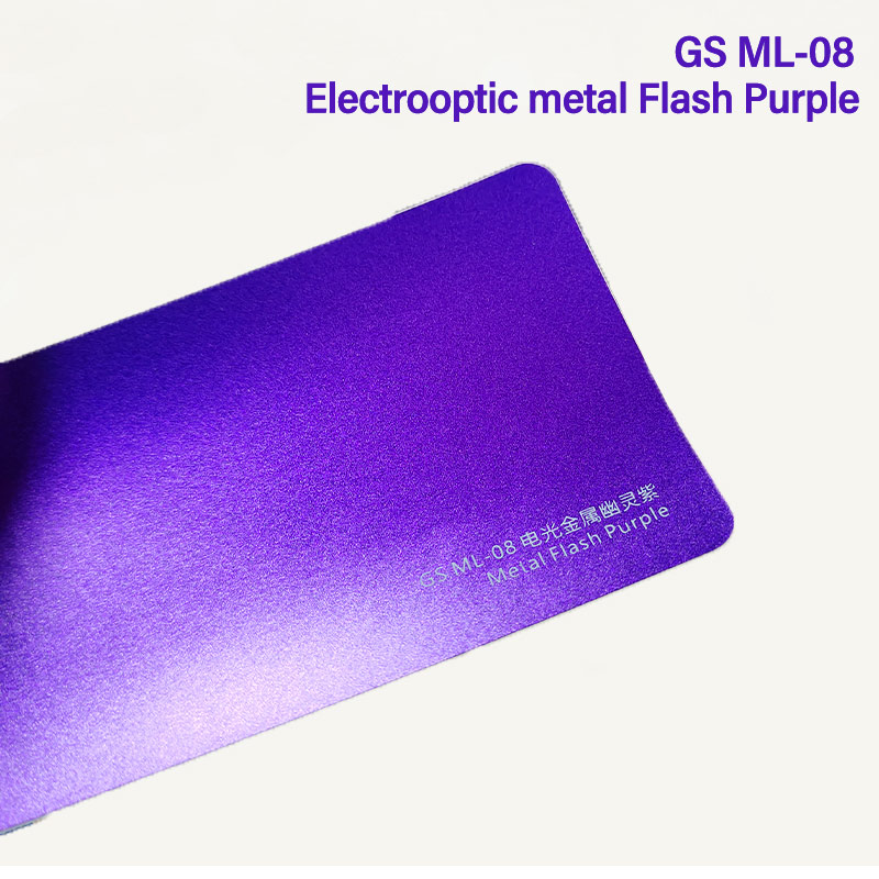 Électrooptiques-Métal Flash Violet