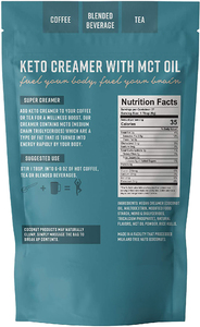 OEM, Кето-сливер, масло MCT, несладкий, без молочных продуктов, сливок для кофе, заменитель молока для взрослых, для потери веса, энергии, потеря жира, порошок - Product Image 2