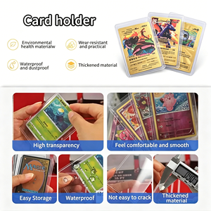 Protège-cartes rigides transparents standard 3x4 35PT pour cartes à collectionner, cartes de baseball, TCG et cartes sportives – Vente en gros - Product Image 6