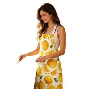 Zhejiang And Ou <b>Apron</b> One Size Sleeveless <b>Waterproof</b> For Kitchen Cooking - Product Image 5