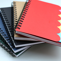 Cuaderno fabricado con logotipo personalizado de nuevo diseño GemFully y notas adhesivas con bolígrafo de papel