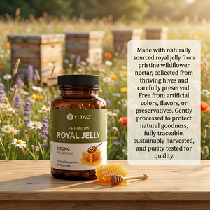 Marca Privada/OEM/ODM, Cápsulas de Jalea Real 2500MG, Energía Natural, Suplemento para el Apoyo Inmunitario, Calidad Premium, 60 Cápsulas - Product Image 5