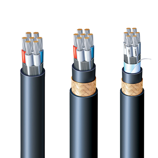 0.6/1kV 7X14AWG 10X16AWG 16X16AWG Flexible Multi-Conductor Marine Offshore TYPE P Control Cable
