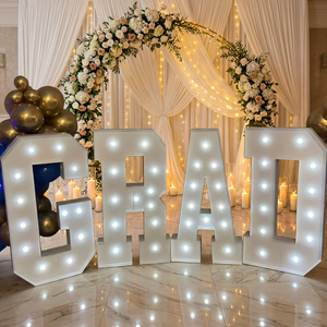 Numeri LED Neon Personalizzati da 3ft, 4ft, 5ft, Insegne Luminose 3D per Scuole e Decorazioni per Feste di Matrimonio - Product Image 4