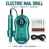 Perceuse à ongles portable OEM 35000 tr/min pour vernis gel, ongles en acrylique, salon professionnel