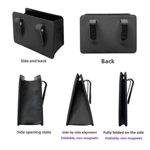 Car Trash Can & <b>Storage</b> Box-Door Hanging & <b>Seat</b> Back <b>Storage</b> Bag for Interior Supplies - Product Image 4