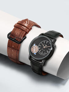 Montre d'affaires pour homme TOMI T103, bracelet en cuir, cadran à quartz, modèle 2026, vente chaude - Product Image 3