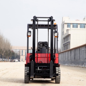 Precio de fábrica Alta calidad Envío gratis Mini carretilla elevadora eléctrica Fabricante de China Carretilla elevadora de 4 ruedas con accesorio - Product Image 2