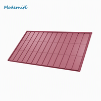 Tuiles solaires BIPV 50W à film mince, efficacité 50,06%, double vitrage 3,2 mm, pour toitures résidentielles allemandes, intégration transparente
