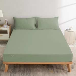 Sábana Plana con Protección Contra la Radiación, 95% Algodón Orgánico, 5% Fibra de Plata Pura, Bordada, Suave, para Hogar y Hotel, 200 Hilos - Product Image 2